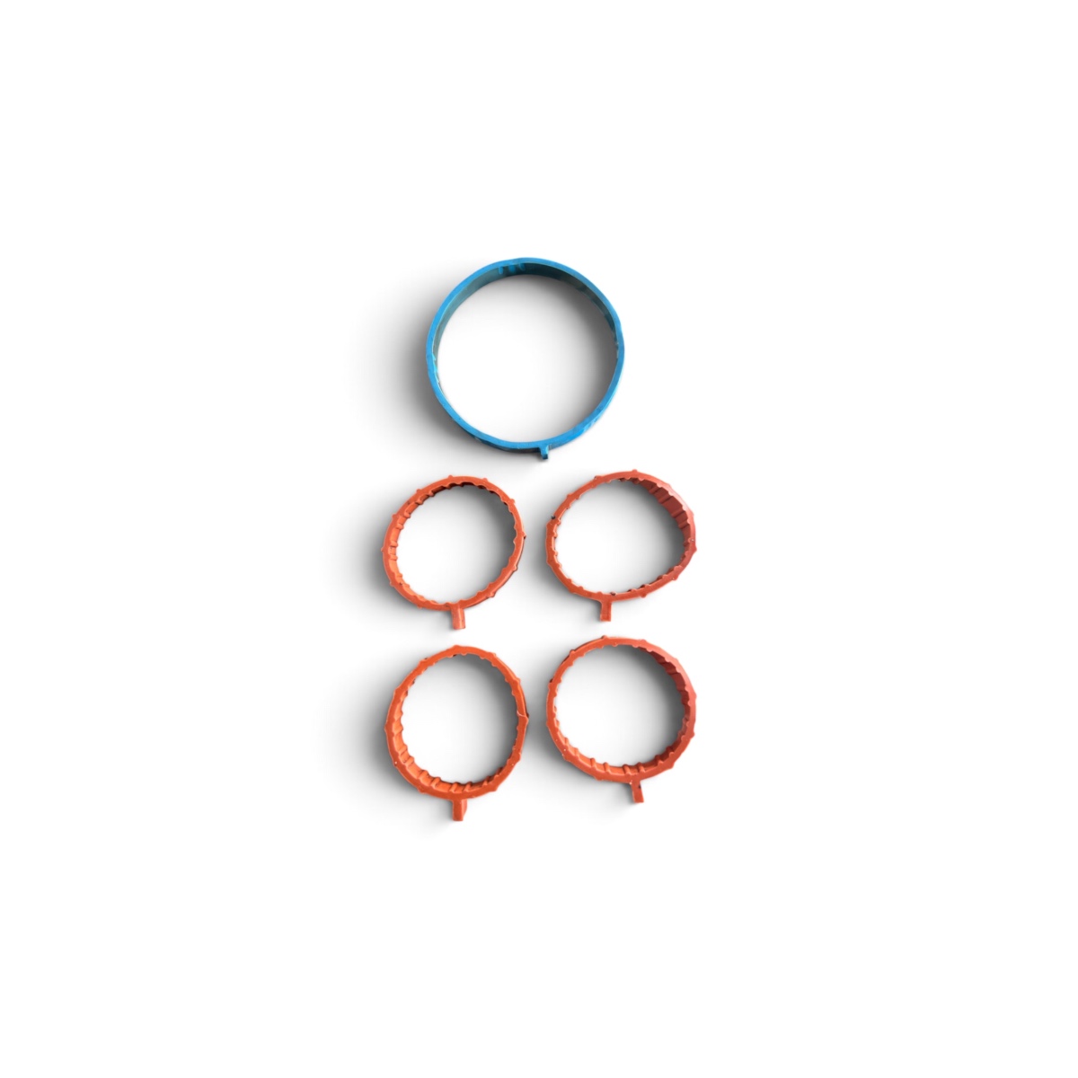 Kit Junta anel de vedação do coletor de admissão gol G5 1.0 - Imagem 3