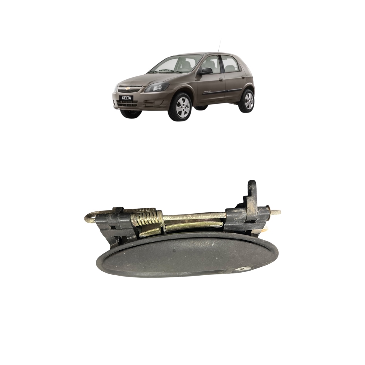 Maçaneta Externa Dianteira Esq Gm Corsa Max Meriva 02/12 - Imagem 4