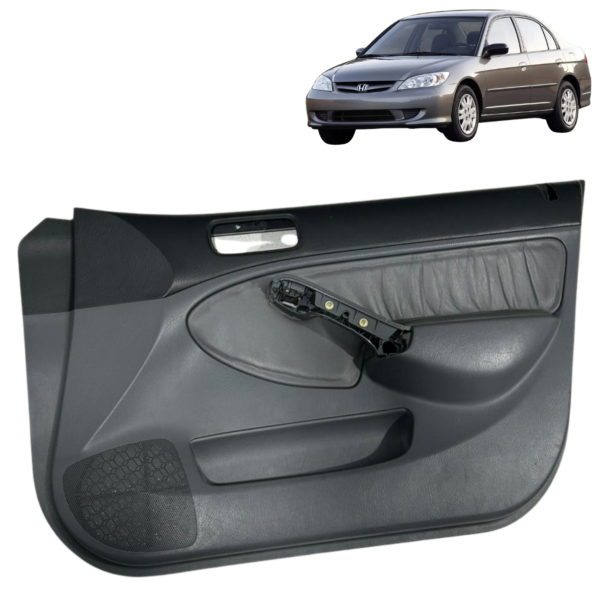 Forro De Porta Dianteira Direita Honda Civic 2004 Original
