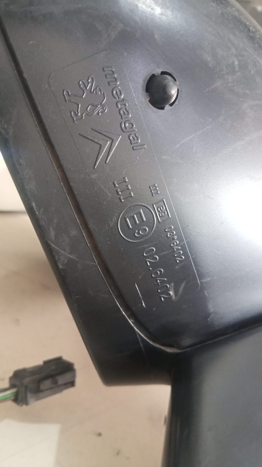 Retrovisor Elétrico Citroen C5 2001-2007