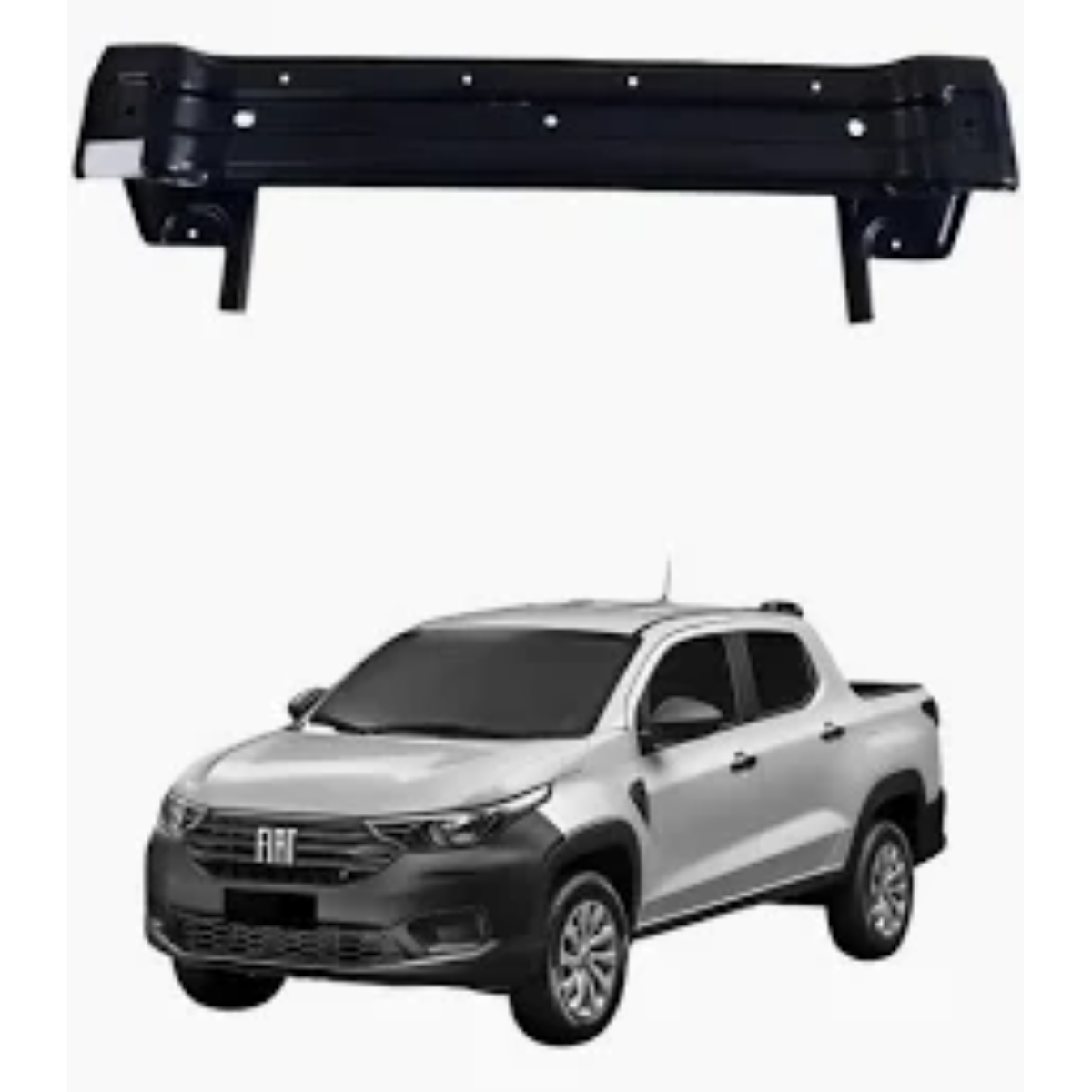 Alma Parachoque Fiat Nova Strada 2020 a 2022