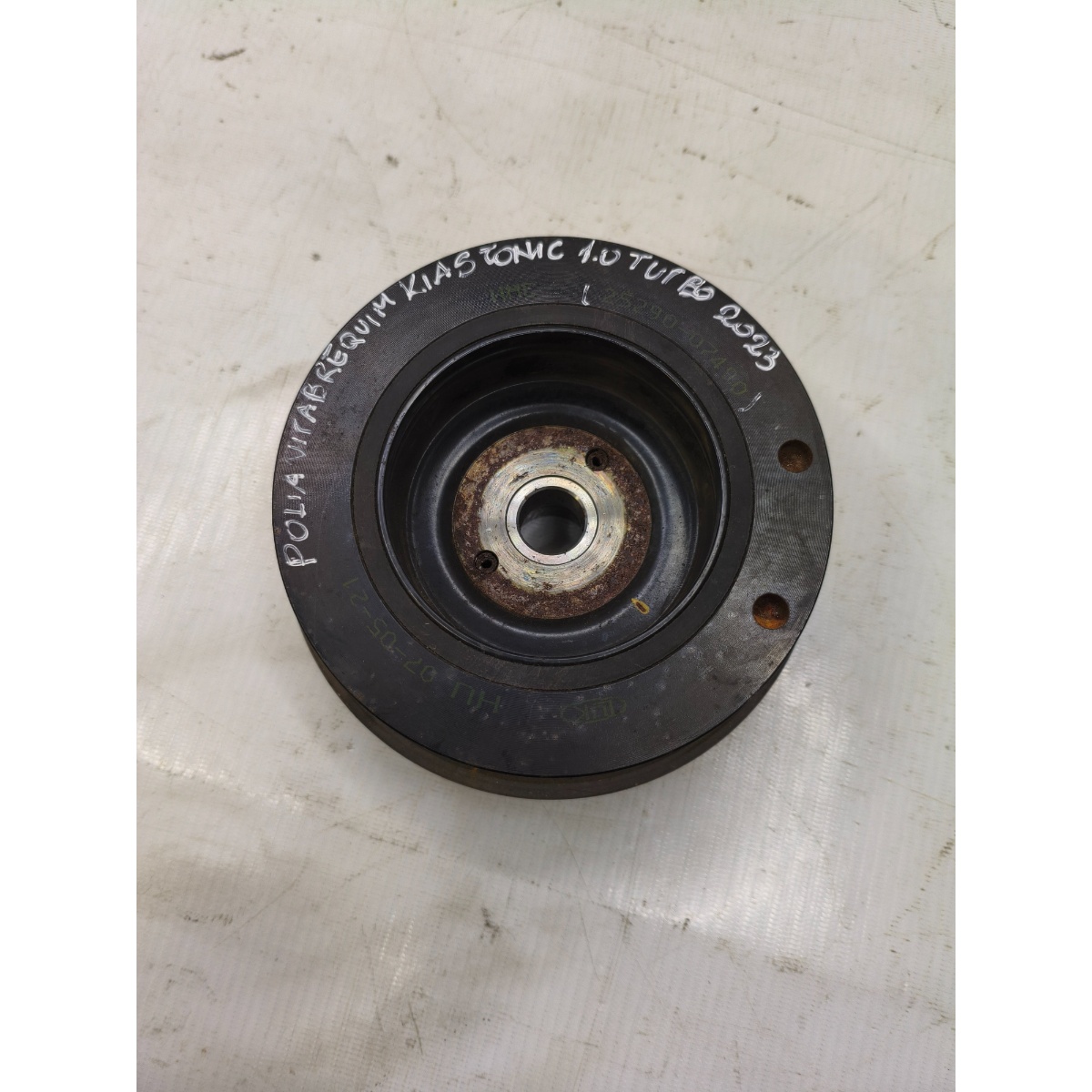 Polia Virabrequim Kia Stonic 1.0 Turbo 2023 25290-07490 - Imagem 3