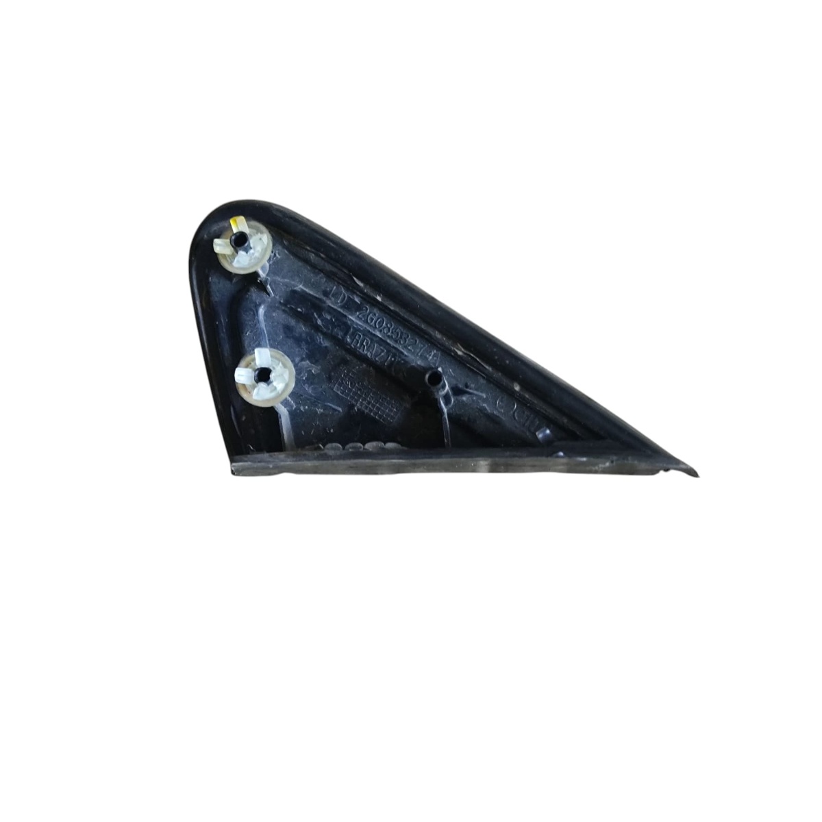 Acabamento Externo Retrovisor Dir. Vw Polo Virtus 2g0853274 Preto - Imagem 3